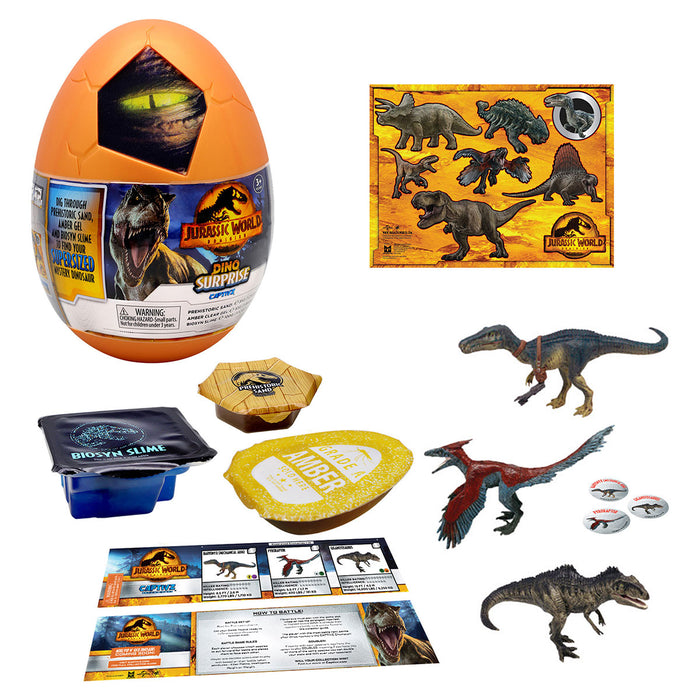 Jurassic World | Editia Captivz Dominion | Dinozauri in Ou cu Surprize